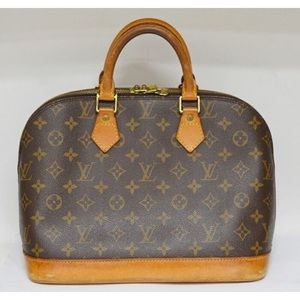 Auth Louis Vuitton monograms alma pm